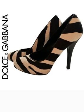 Dolce & Gabbana Platform calf hide pumps